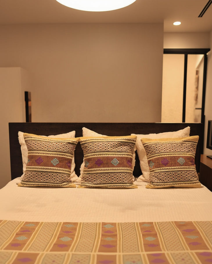 Himba Bed Runner & Cushion Cover Set
