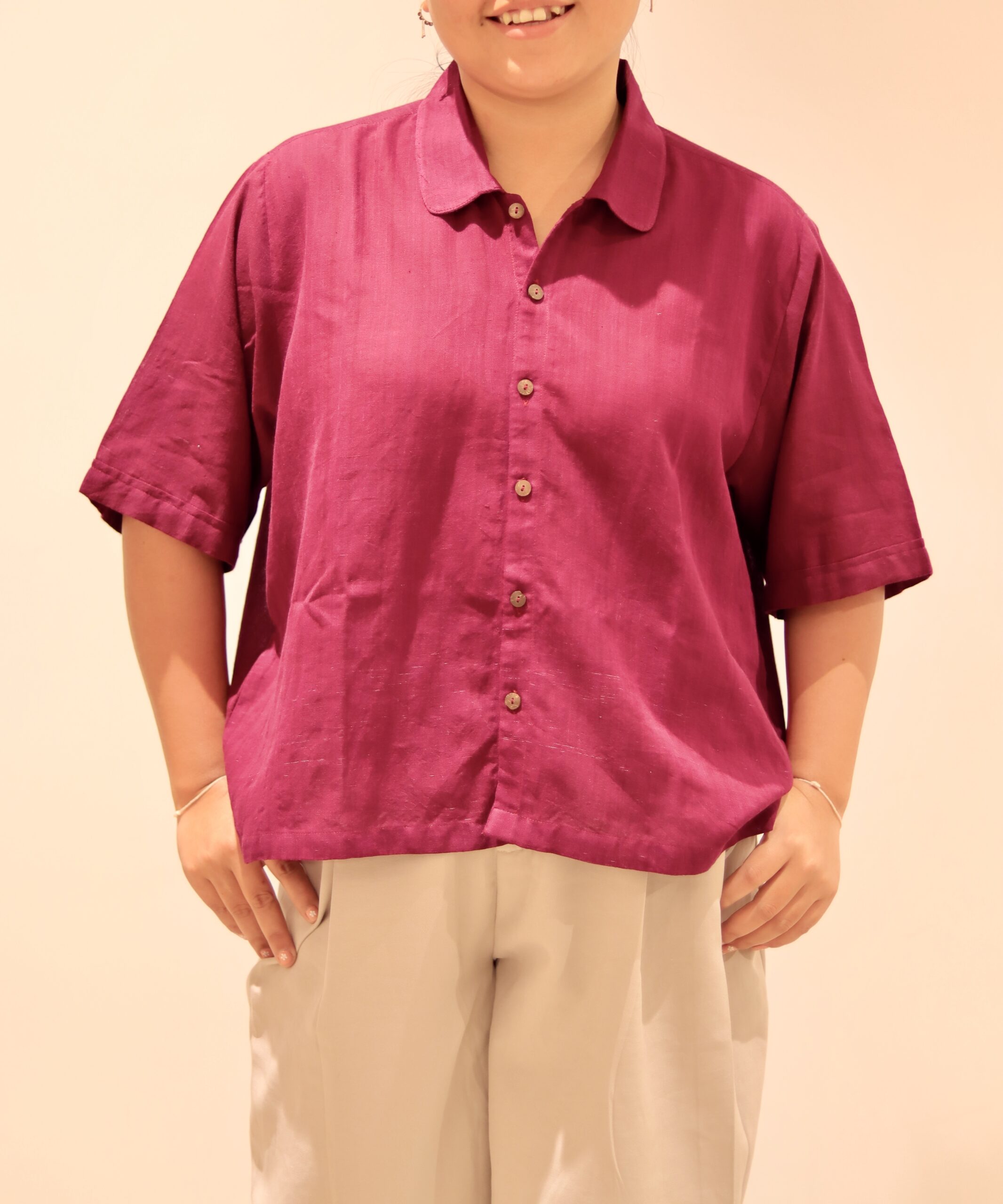 Mopi Shirt Maroon