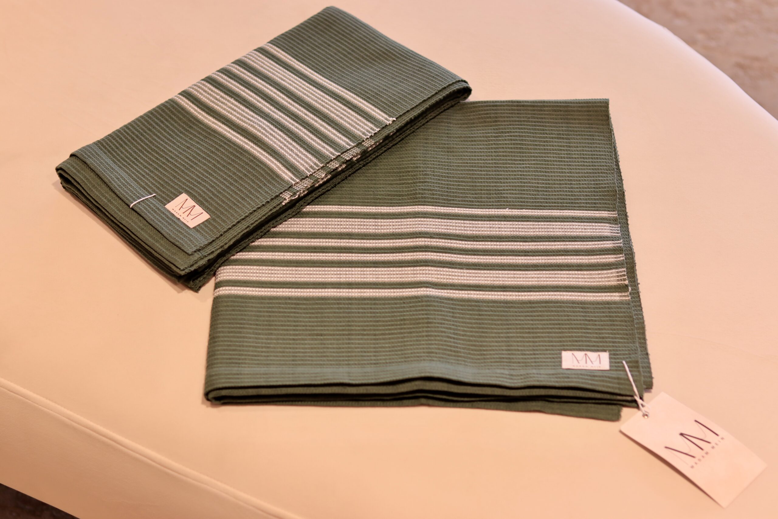 Sheabud Towel - Olive Green