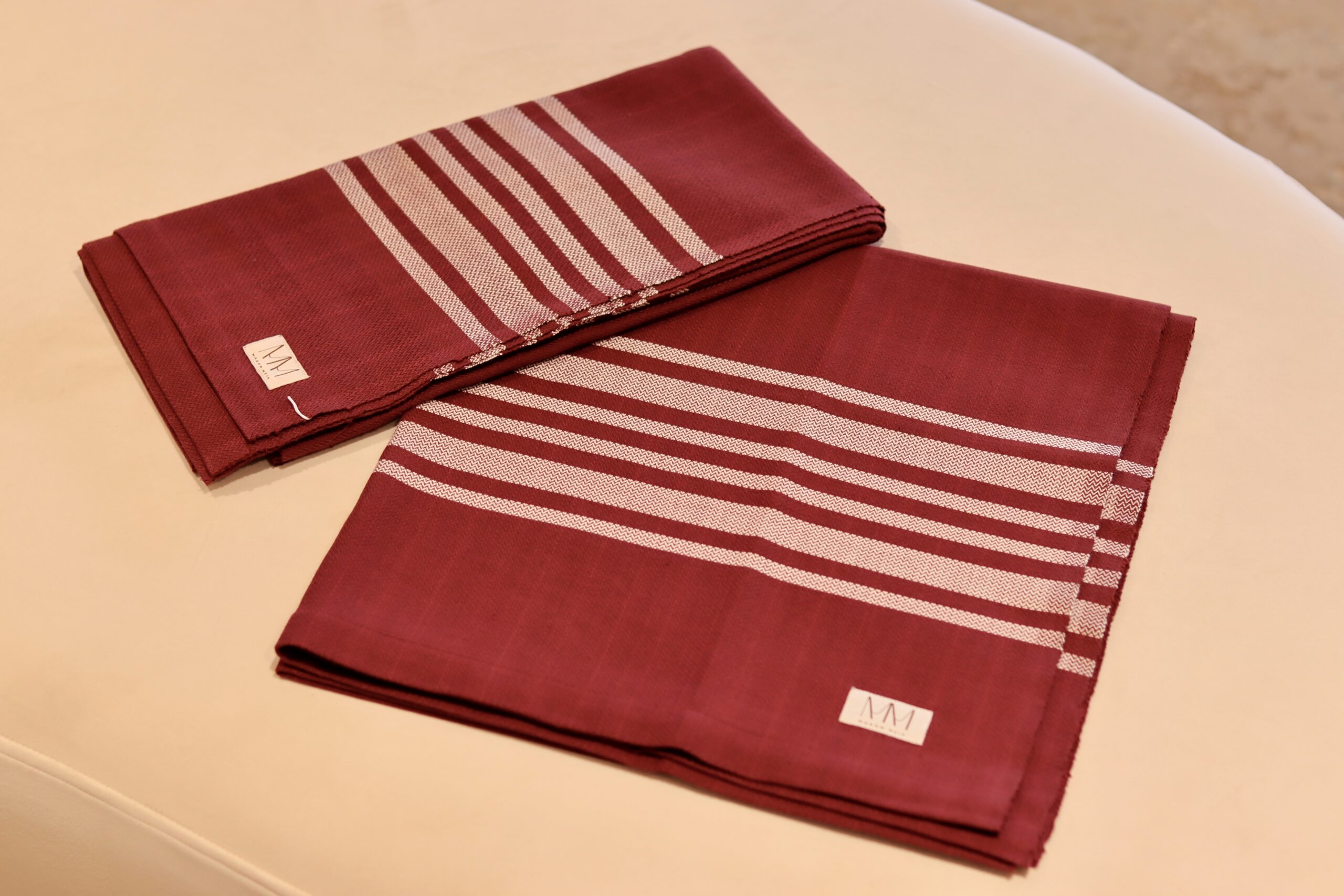 Sheabud Towel - Maroon